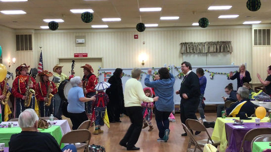 Dancing with the band